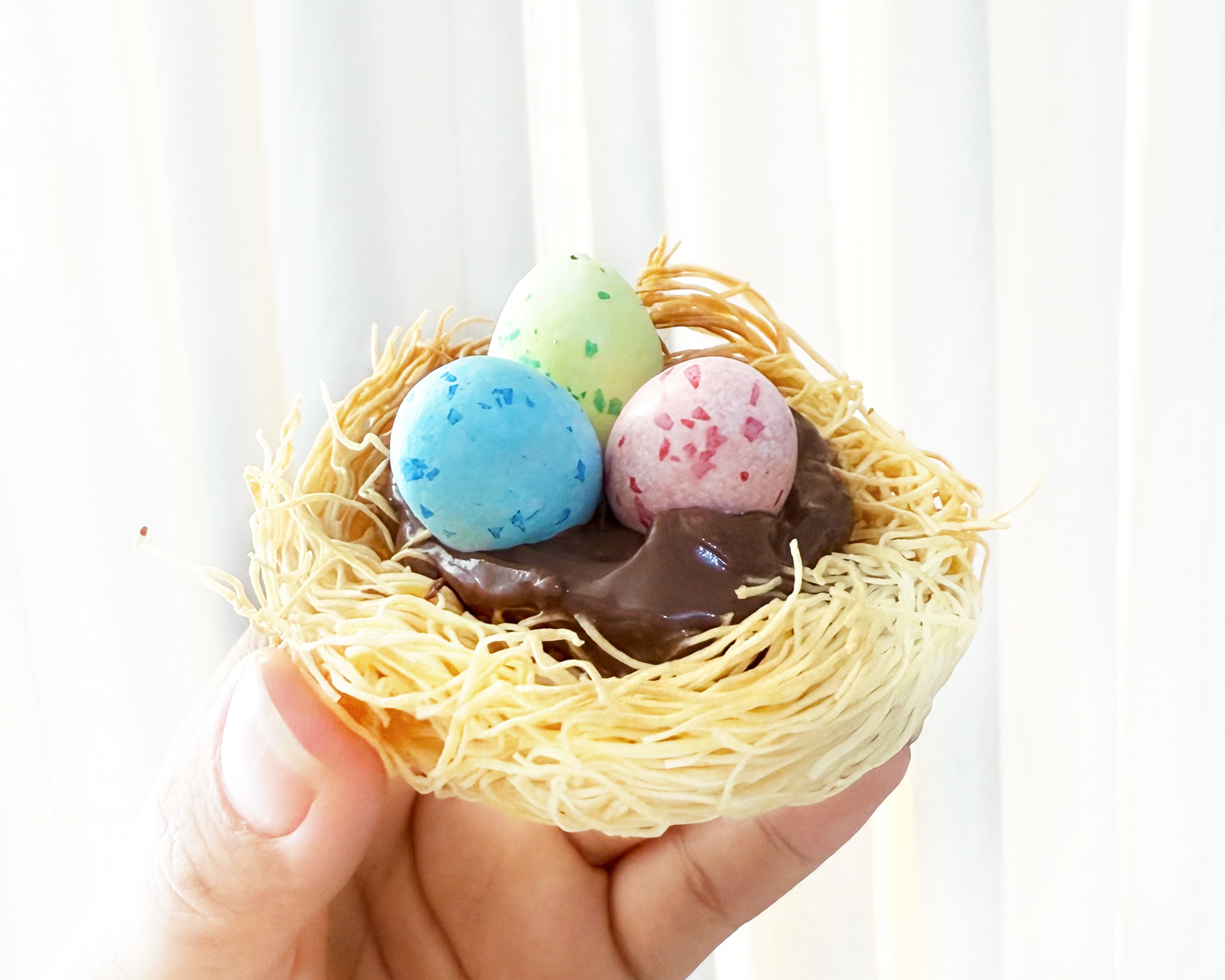 Easter Egg Nest Kataifi Tart