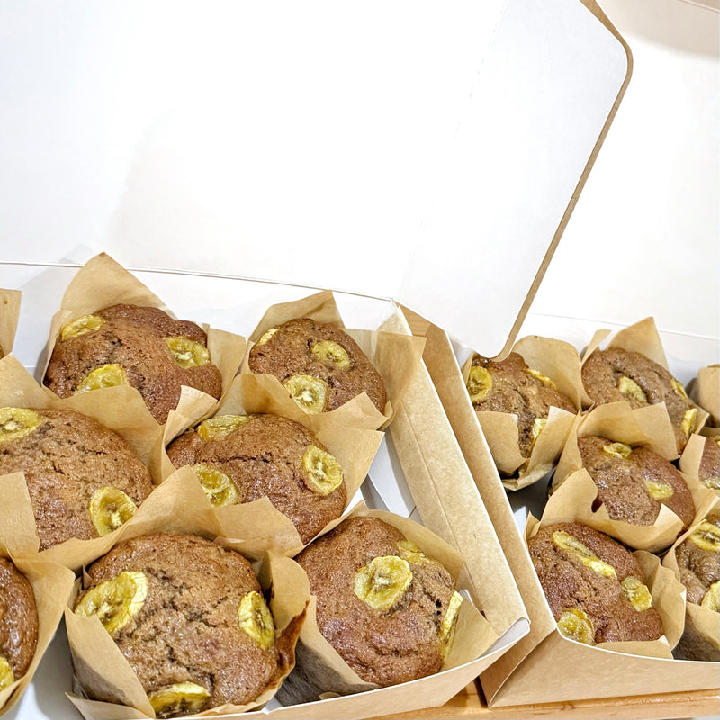 Banana muffins 6s